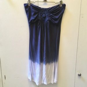 Strapless Ombré Nightgown